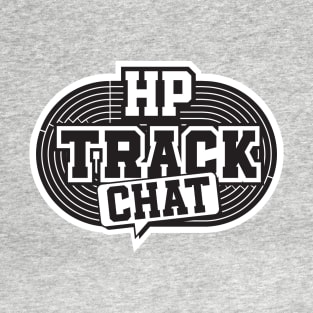 HP TRACK CHAT MERCH black logo T-Shirt